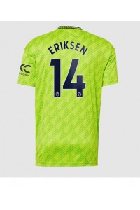 Manchester United Christian Eriksen #14 Voetbaltruitje 3e tenue 2022-23 Korte Mouw